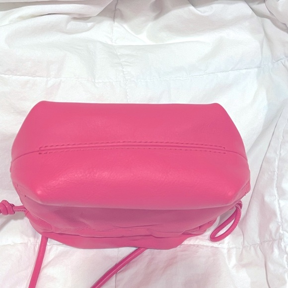 J.Crew NWT London Crossbody, leather, mini purse, pink - Picture 8 of 10
